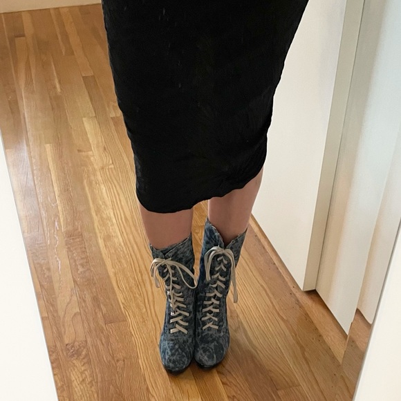 Vero Cuoio Denim Boots - Picture 15 of 16